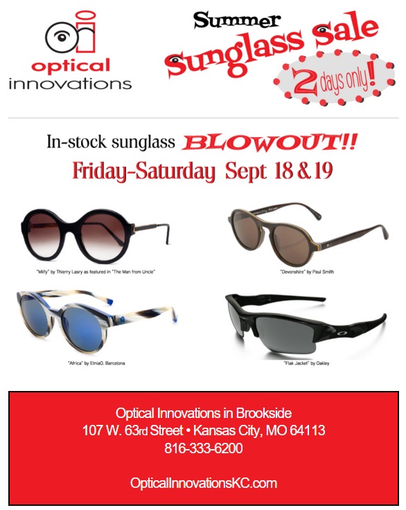 Summer Sunglass Blowout Sale   Friday   Saturday Only