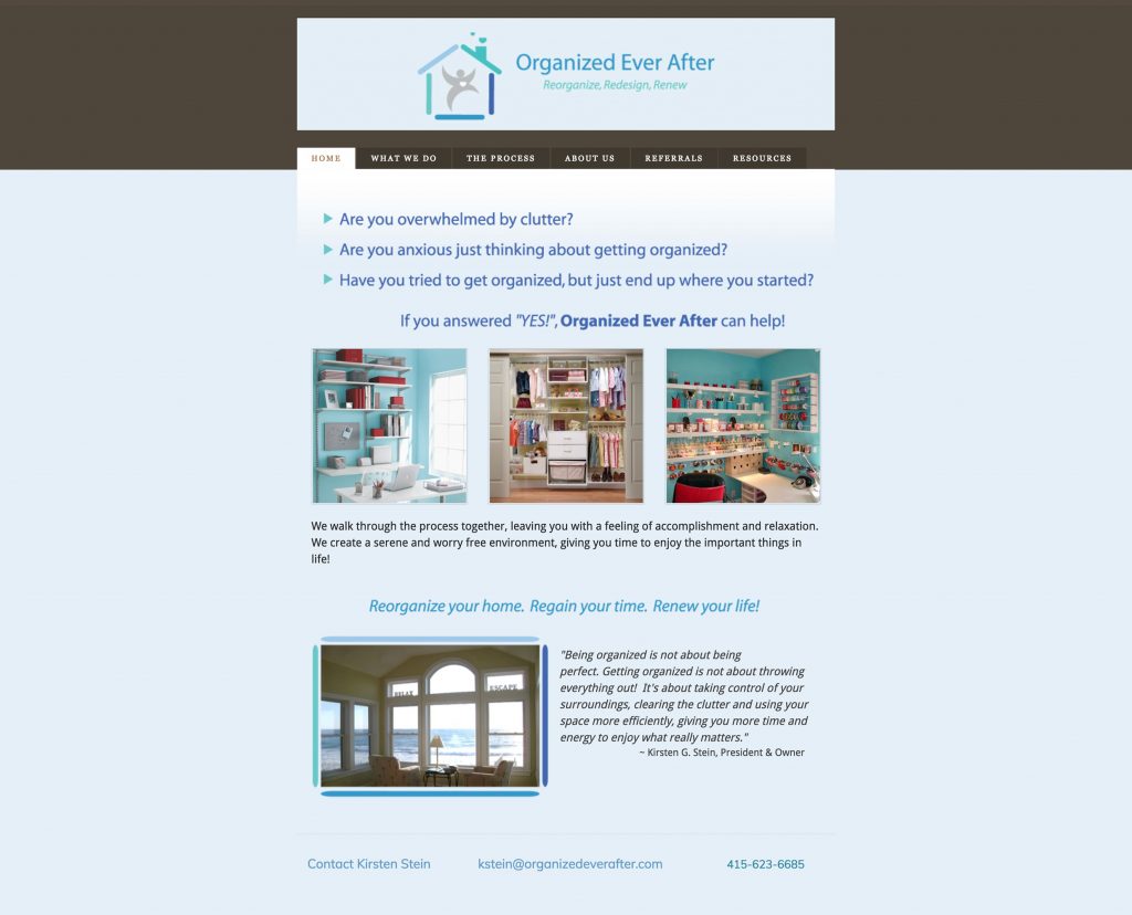 website design by Lora Sorkin